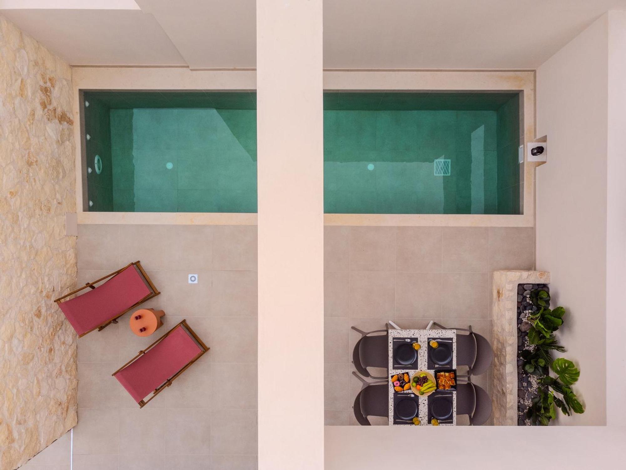 Sugarwhite Suites With Private Not Heated Pool Emporio  Dış mekan fotoğraf