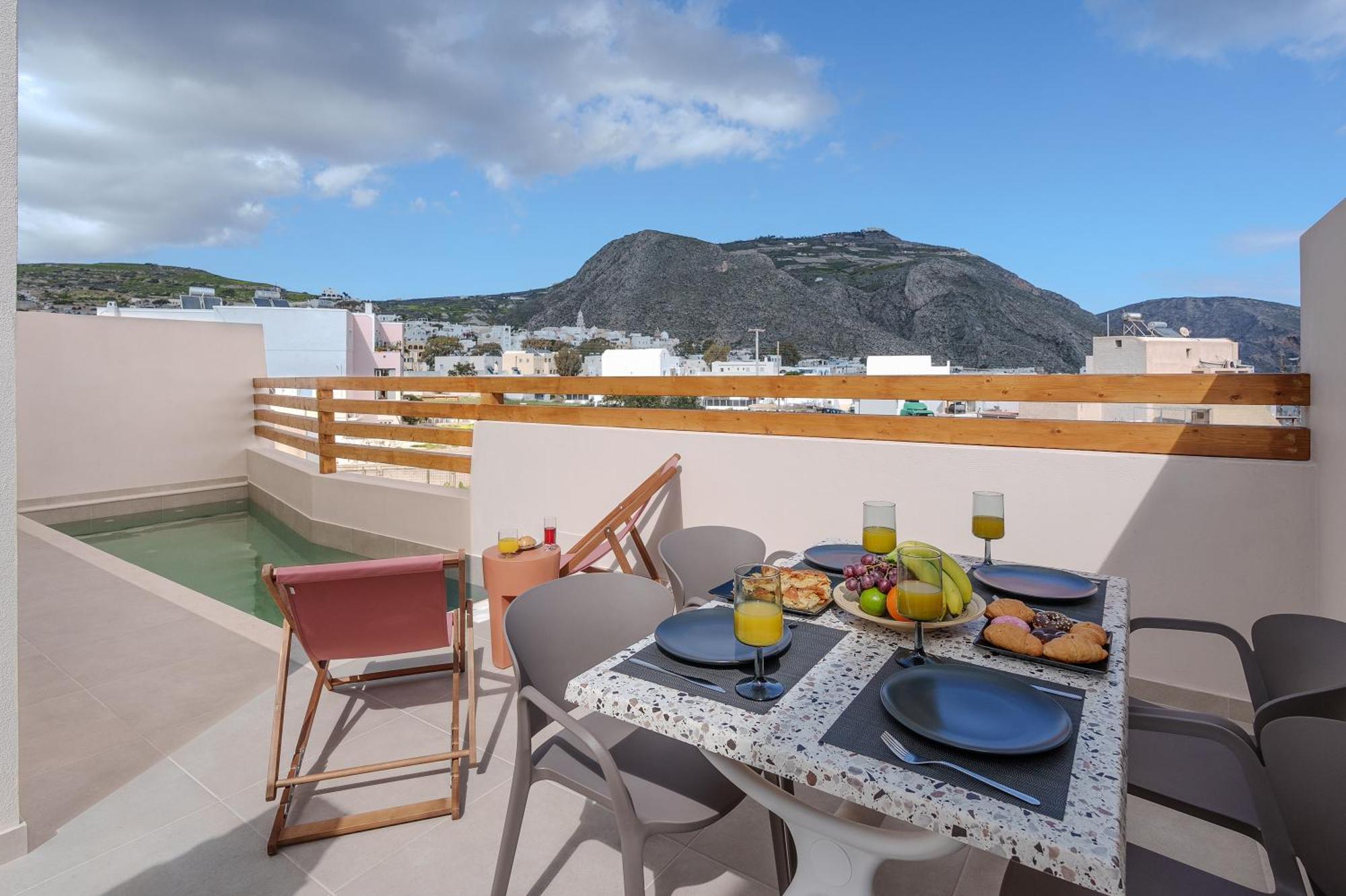 Sugarwhite Suites With Private Not Heated Pool Emporio  Dış mekan fotoğraf